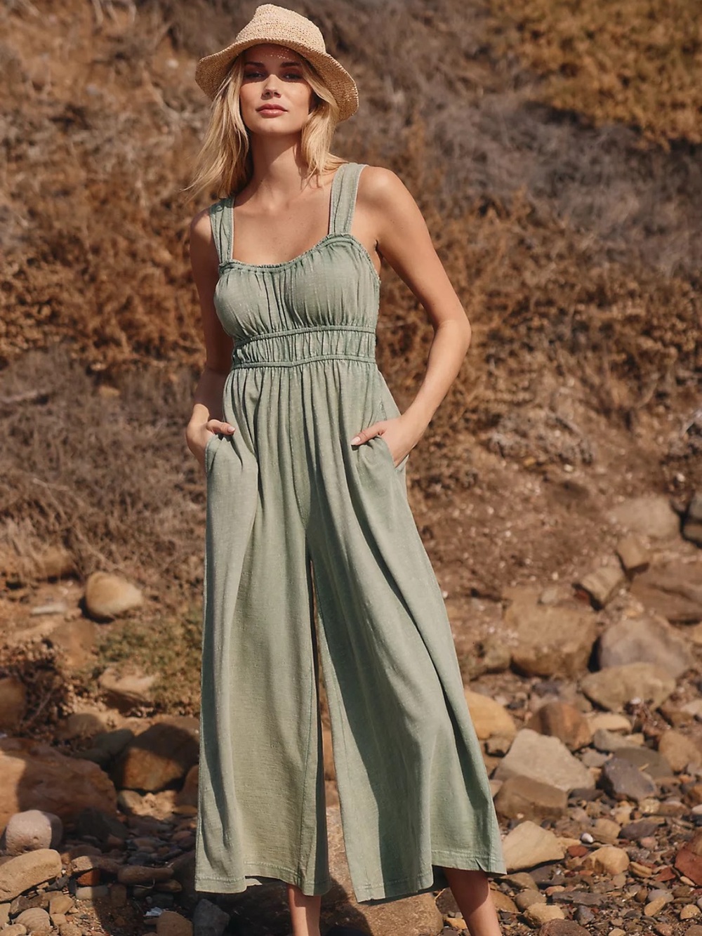 ANTHROPOLOGIE Knit Jumpsuit